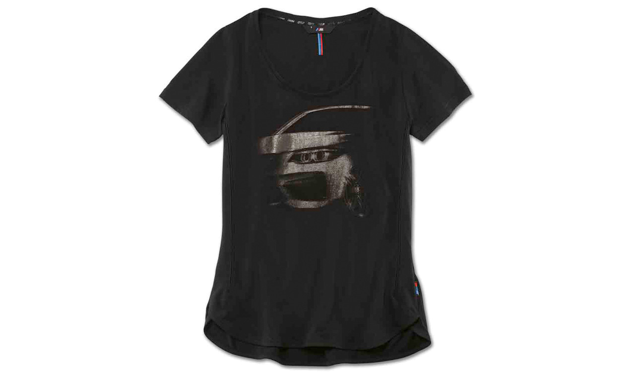 BMW M T-Shirt Damen Grafik, black, M