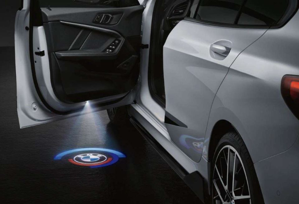 BMW M 50 Jahre LED Türprojektoren 68mm